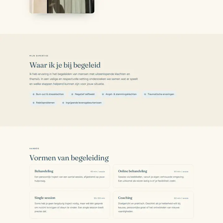 Waar Isoraf Therapie bij begeleidt